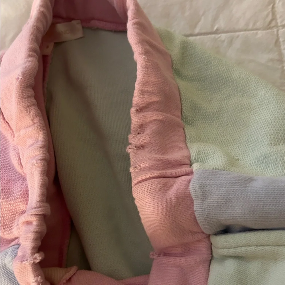 LoveShackFancy Patchwork Joggers - Picture 4 of 7